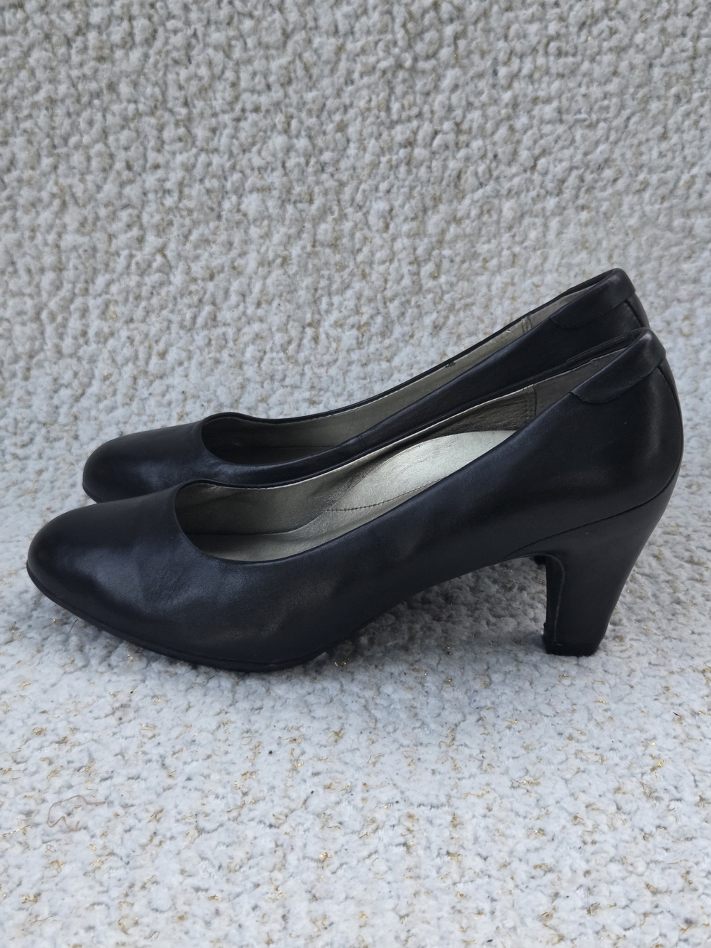 Essence by AETREX Leather Pumps - Black, SIZE 7.5